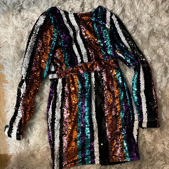 Short, party vintage style dress - size 2 - Picture 1 of 2